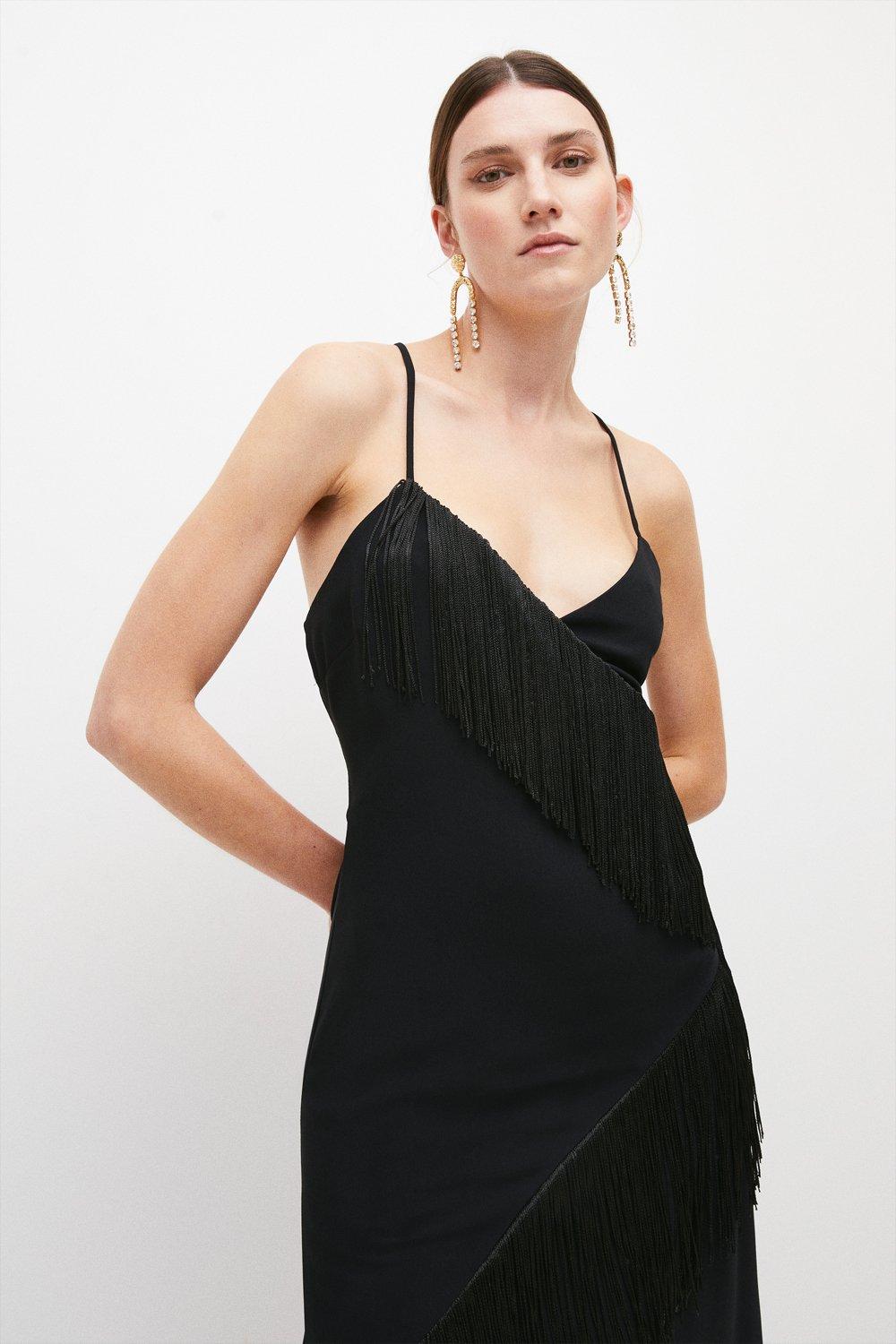 週末価格 herlipto /Fringe Summer Knit Dress | myglobaltax.com