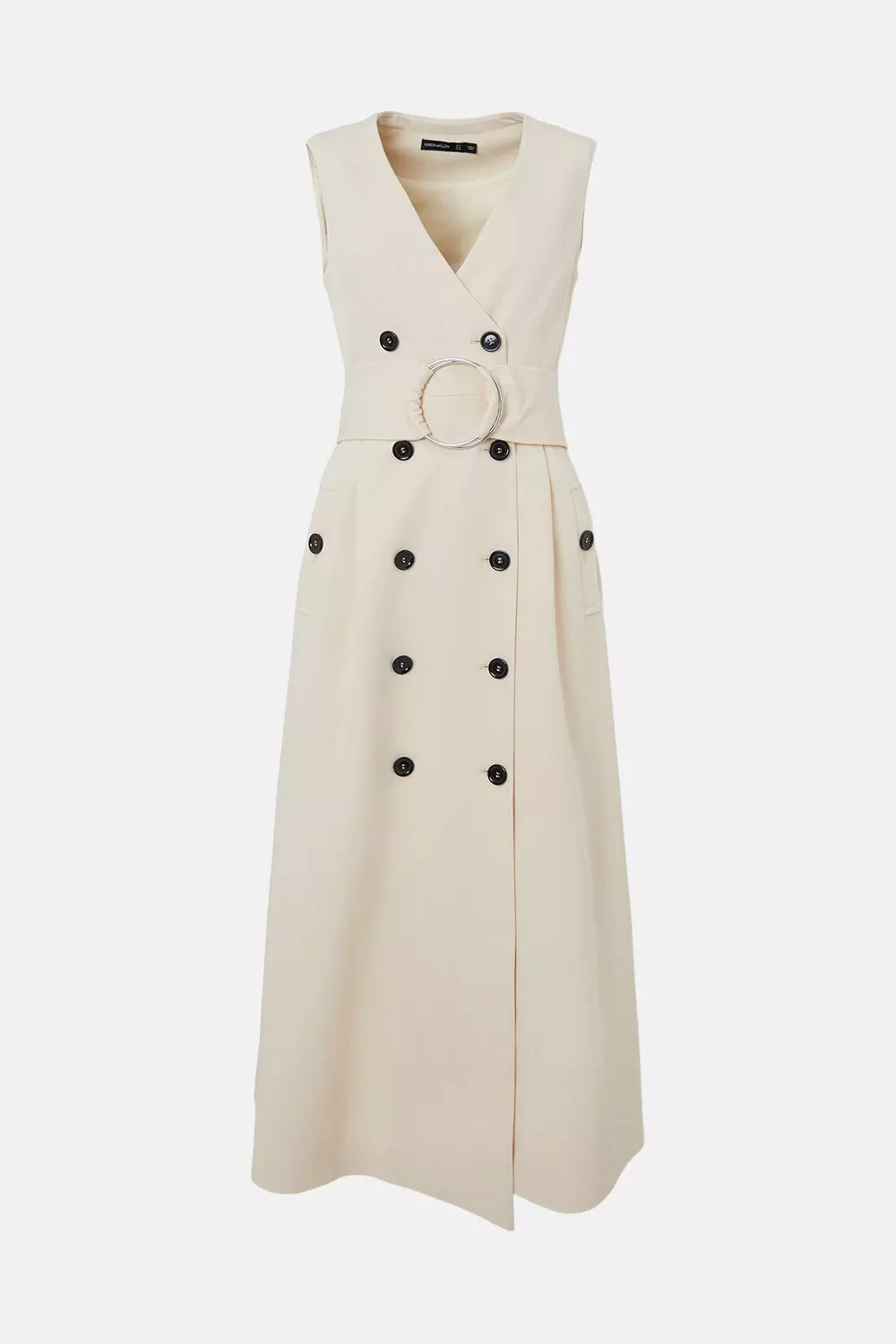 Karen millen sale tailored belted dress