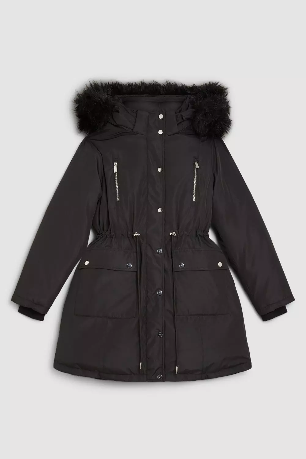 Hooded Parka Coat