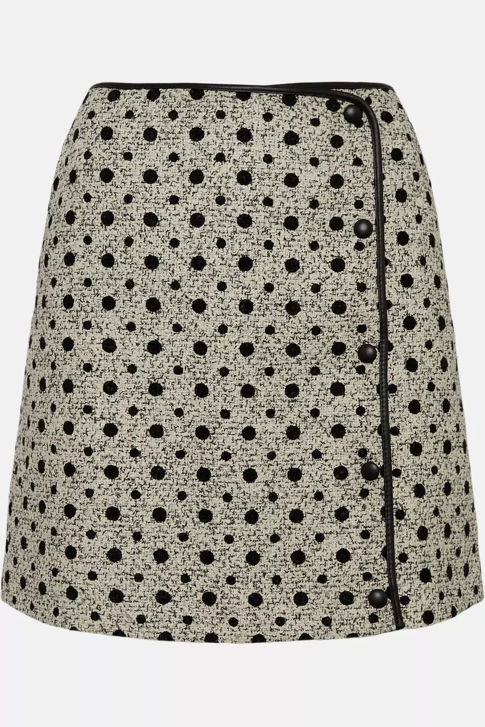 Polka dot deals a line skirt