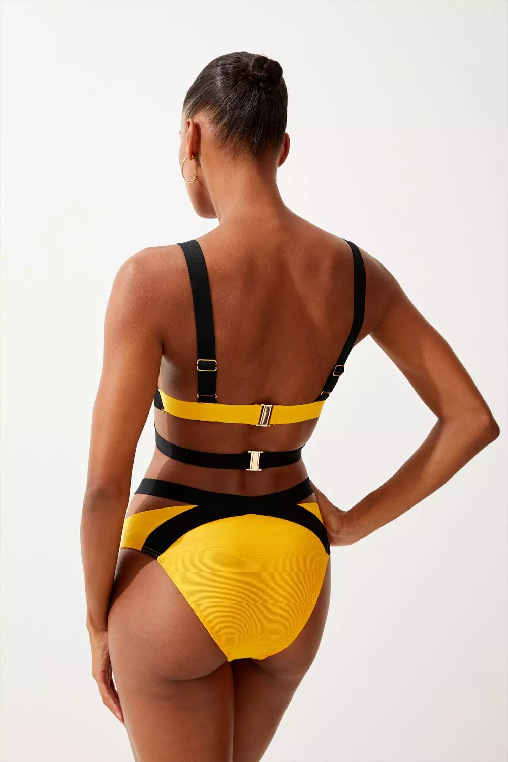 Bandage Color Block Strappy Bikini Millen | Karen Bottoms