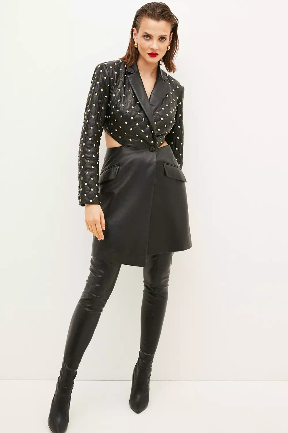 Studded blazer outlet dress