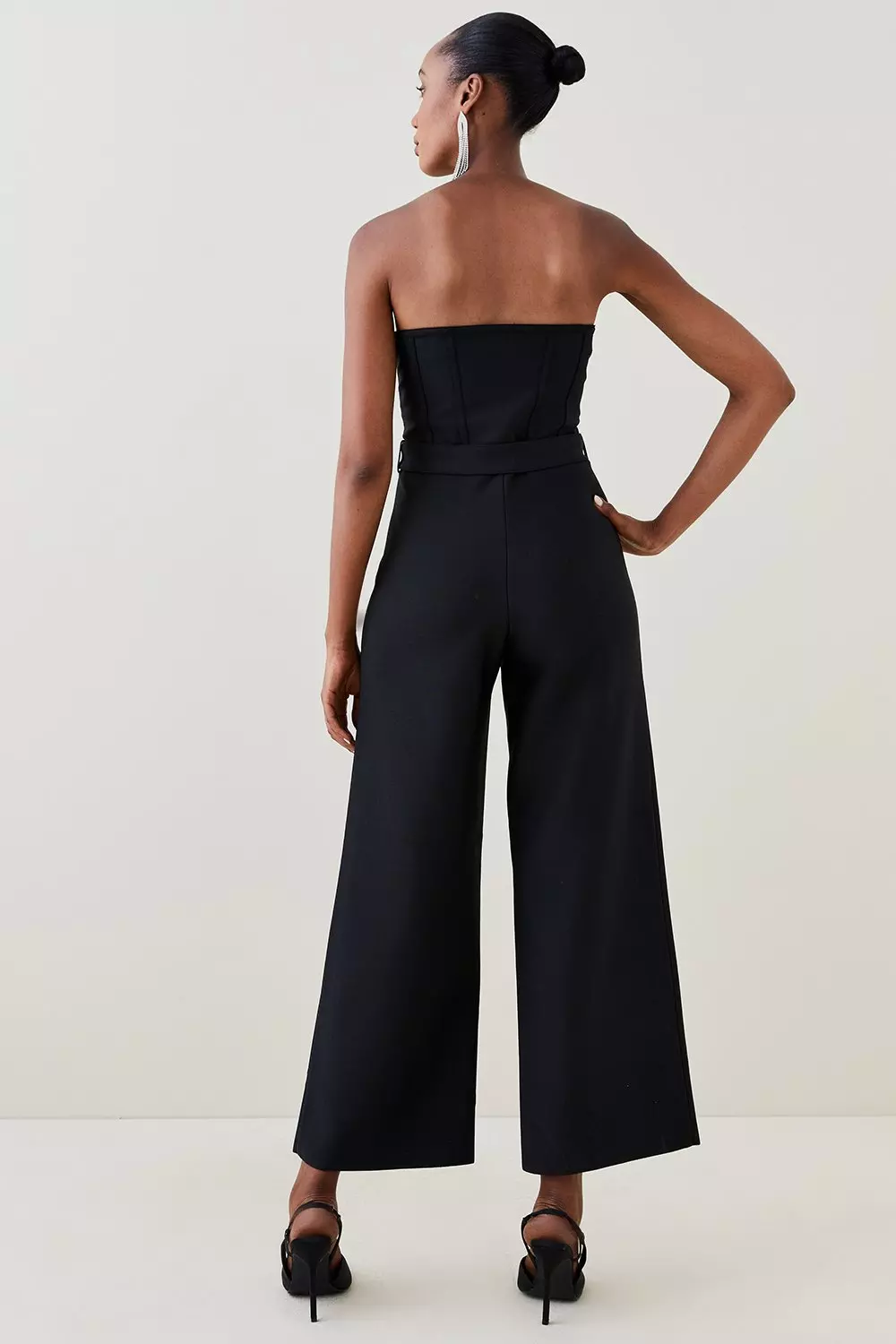 Karen millen black store jumpsuit