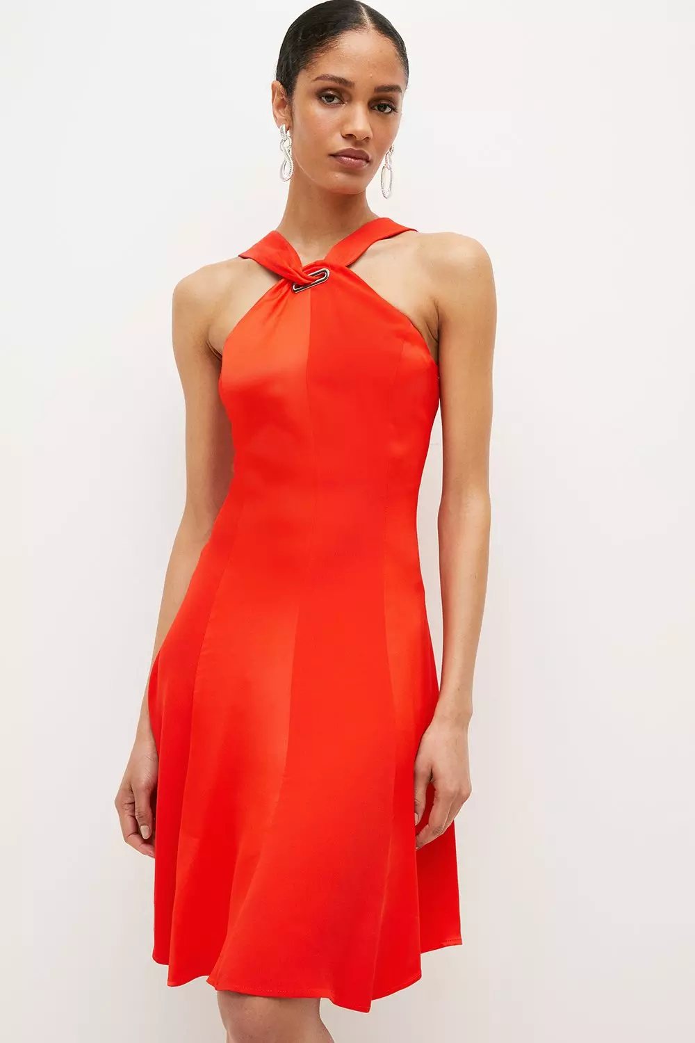 Karen millen eyelet store dress