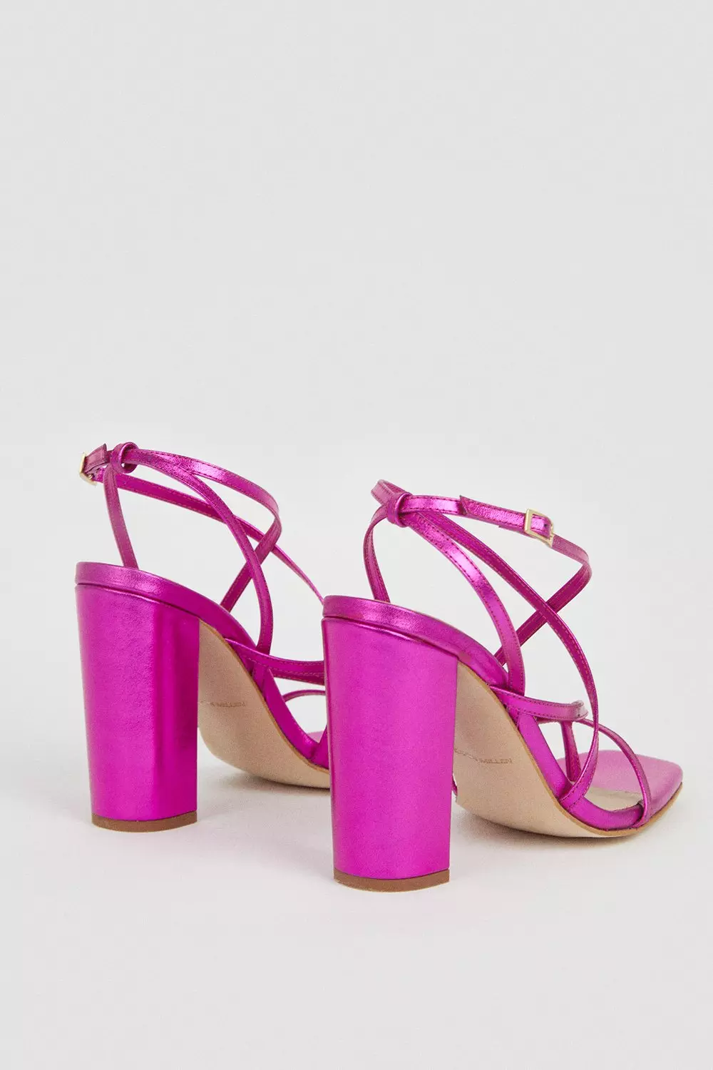 Strappy block heel on sale sandals