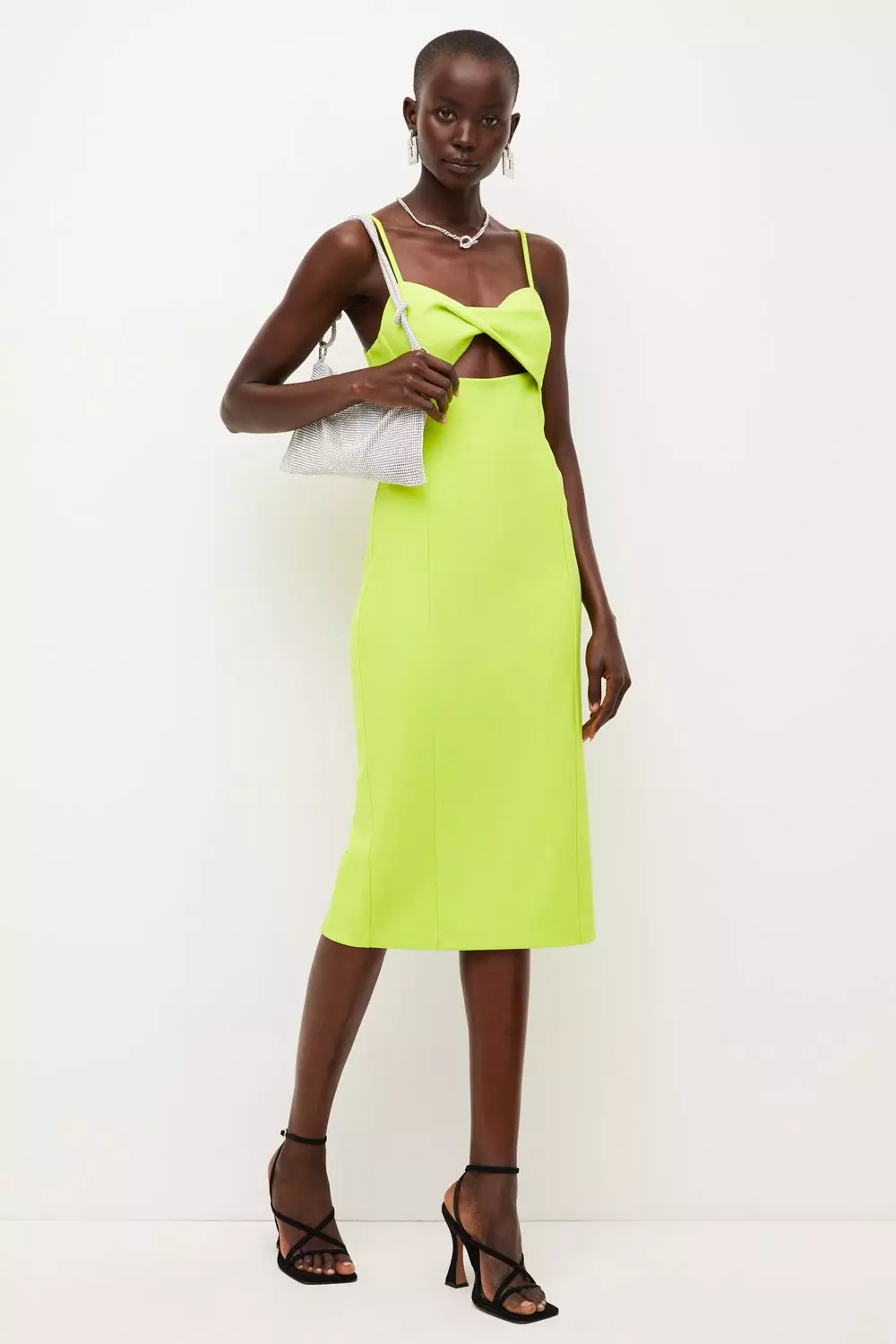 Karen millen shop strappy dress