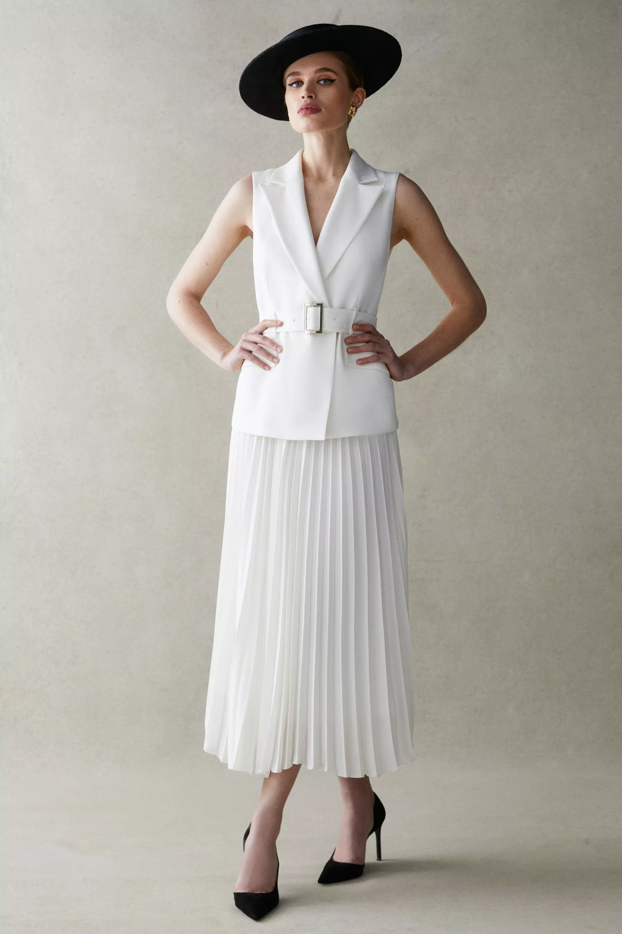 Karen millen 2025 white dress