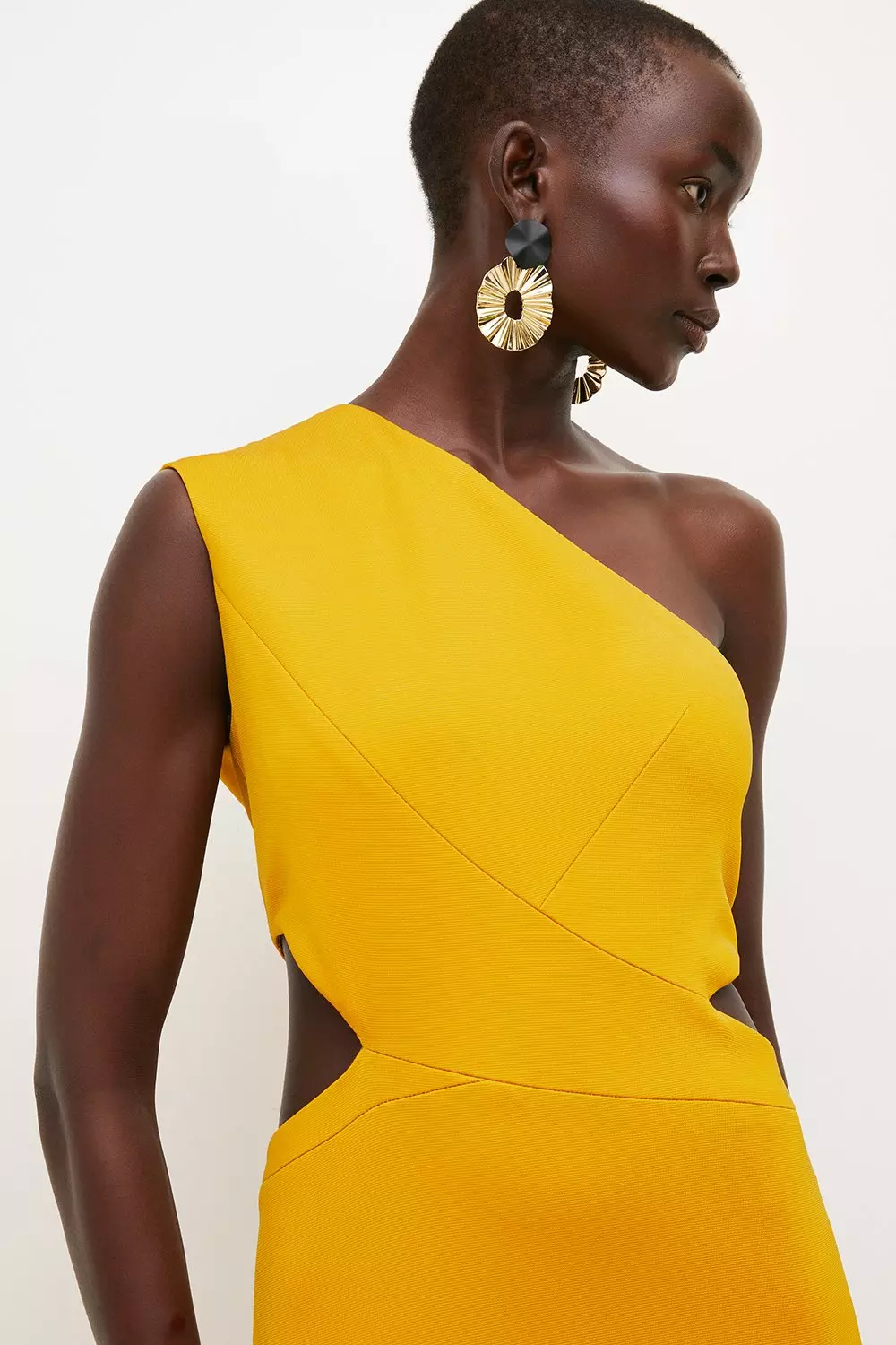 Karen Millen Mustard Dress