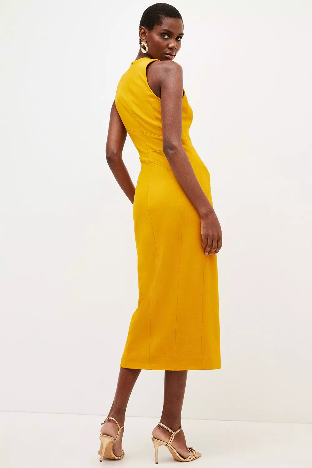 Karen millen cut cheap out pencil dress