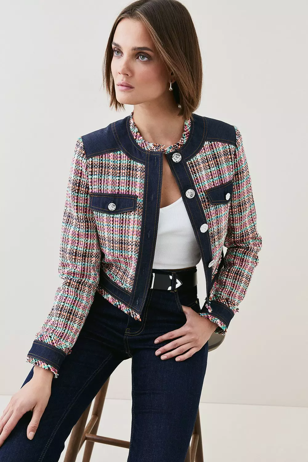 A modern take on tweed: 4 styles under $40 - Anchored In Elegance