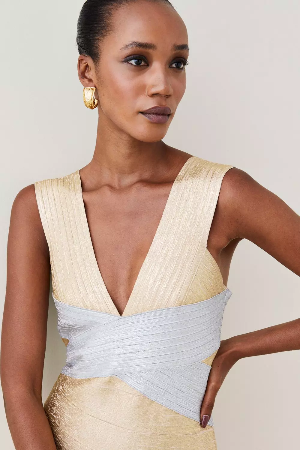 Karen millen bandage dress sales