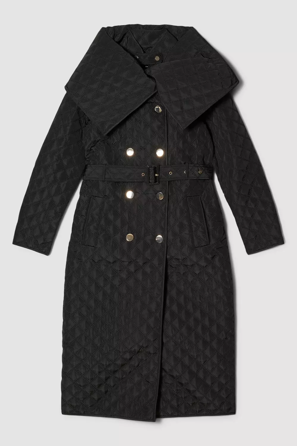 Longline quilted coat karen on sale millen