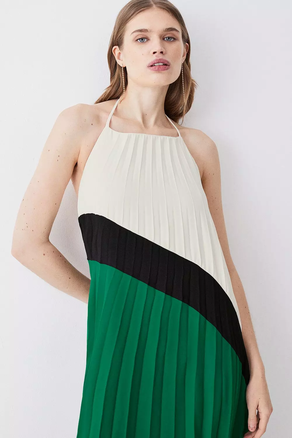 Karen millen halter outlet neck maxi dress