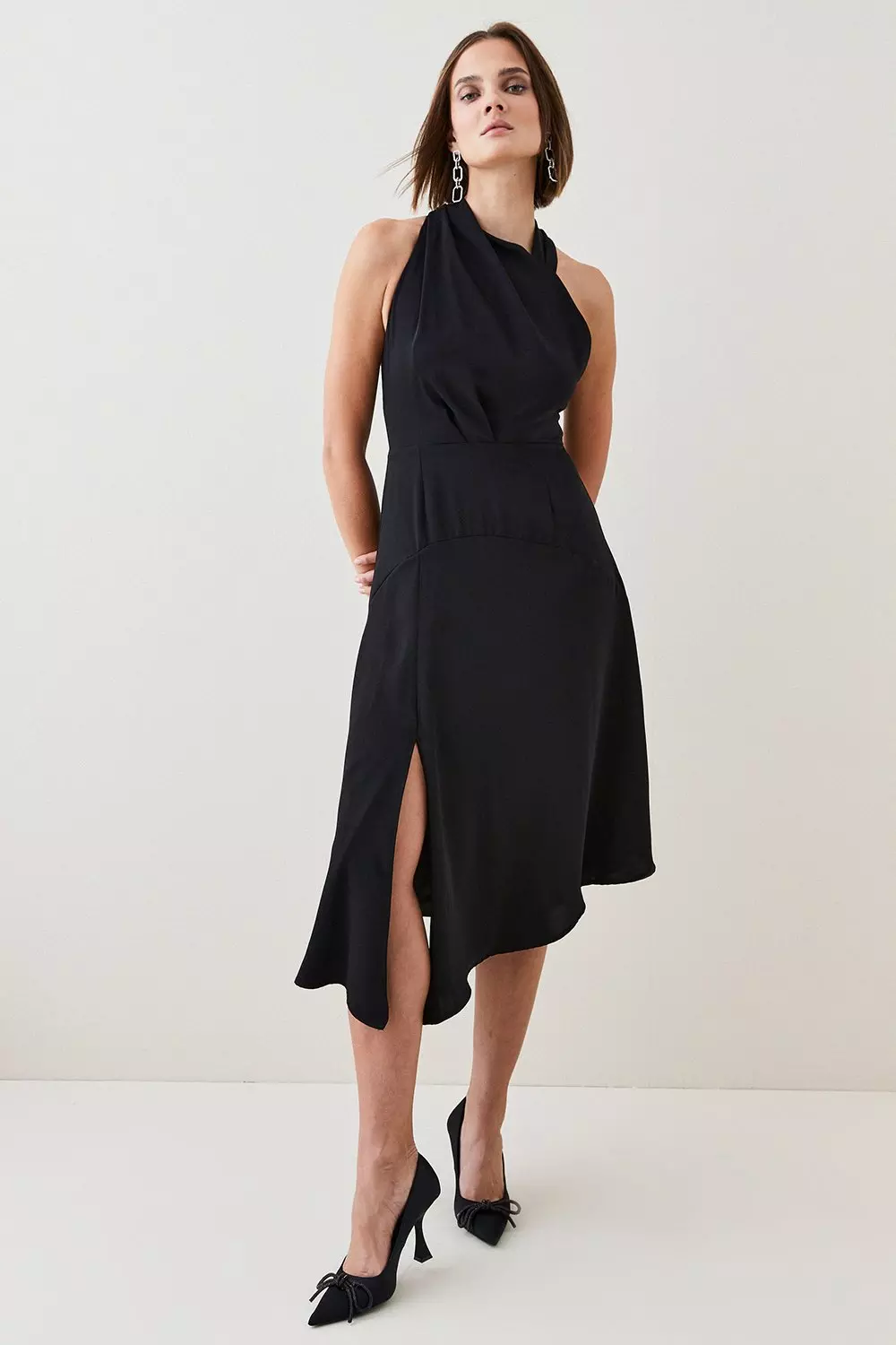 Simple hot sale midi dress