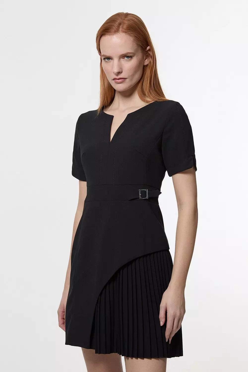 Karen millen clearance black utility dress