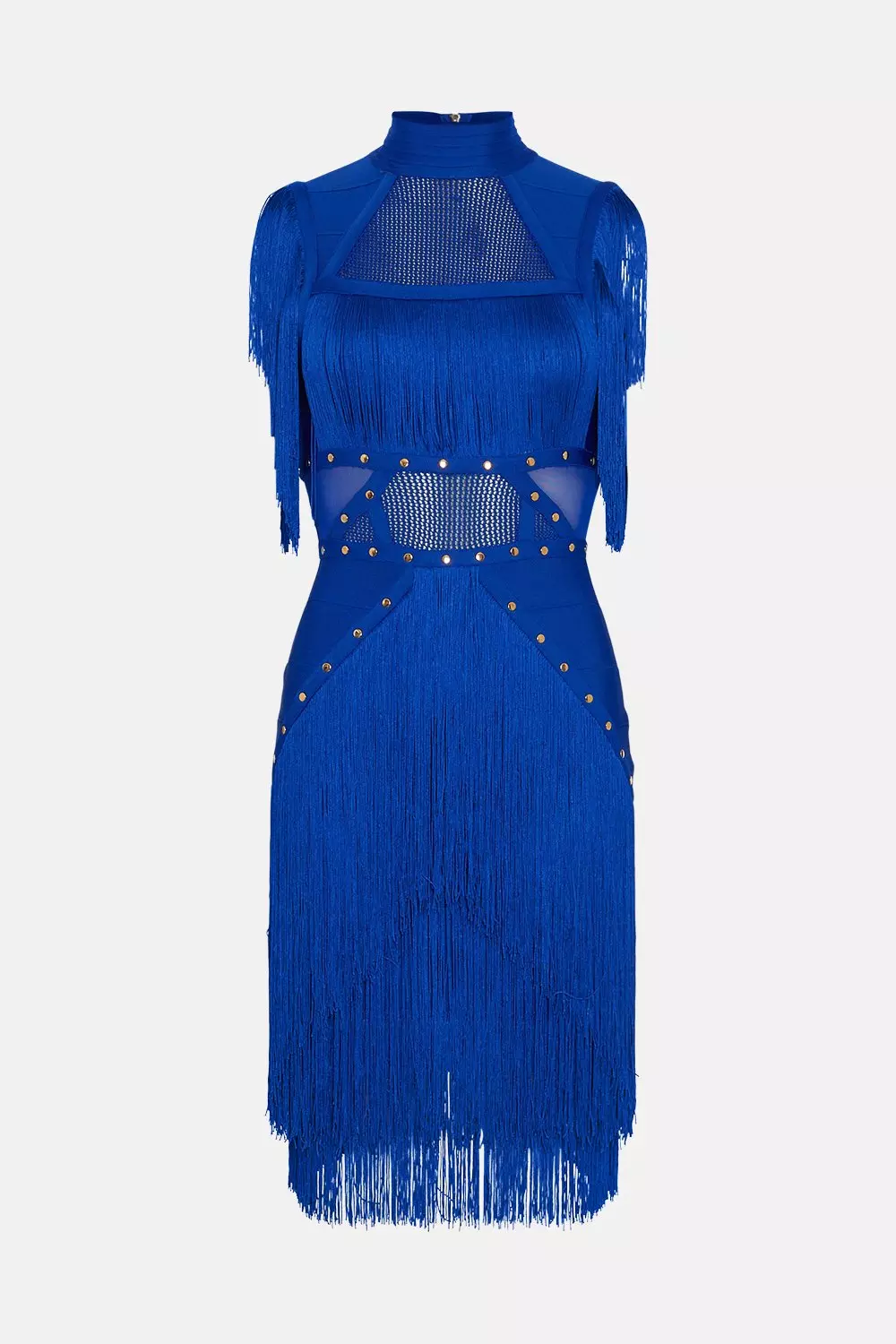 Karen millen dip dye fringe cheap dress