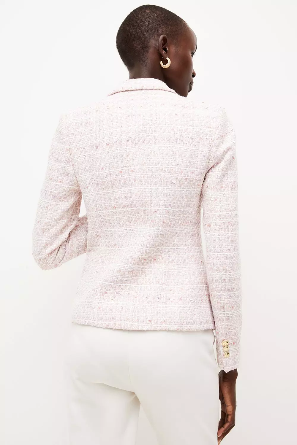 Karen millen tweed on sale jacket