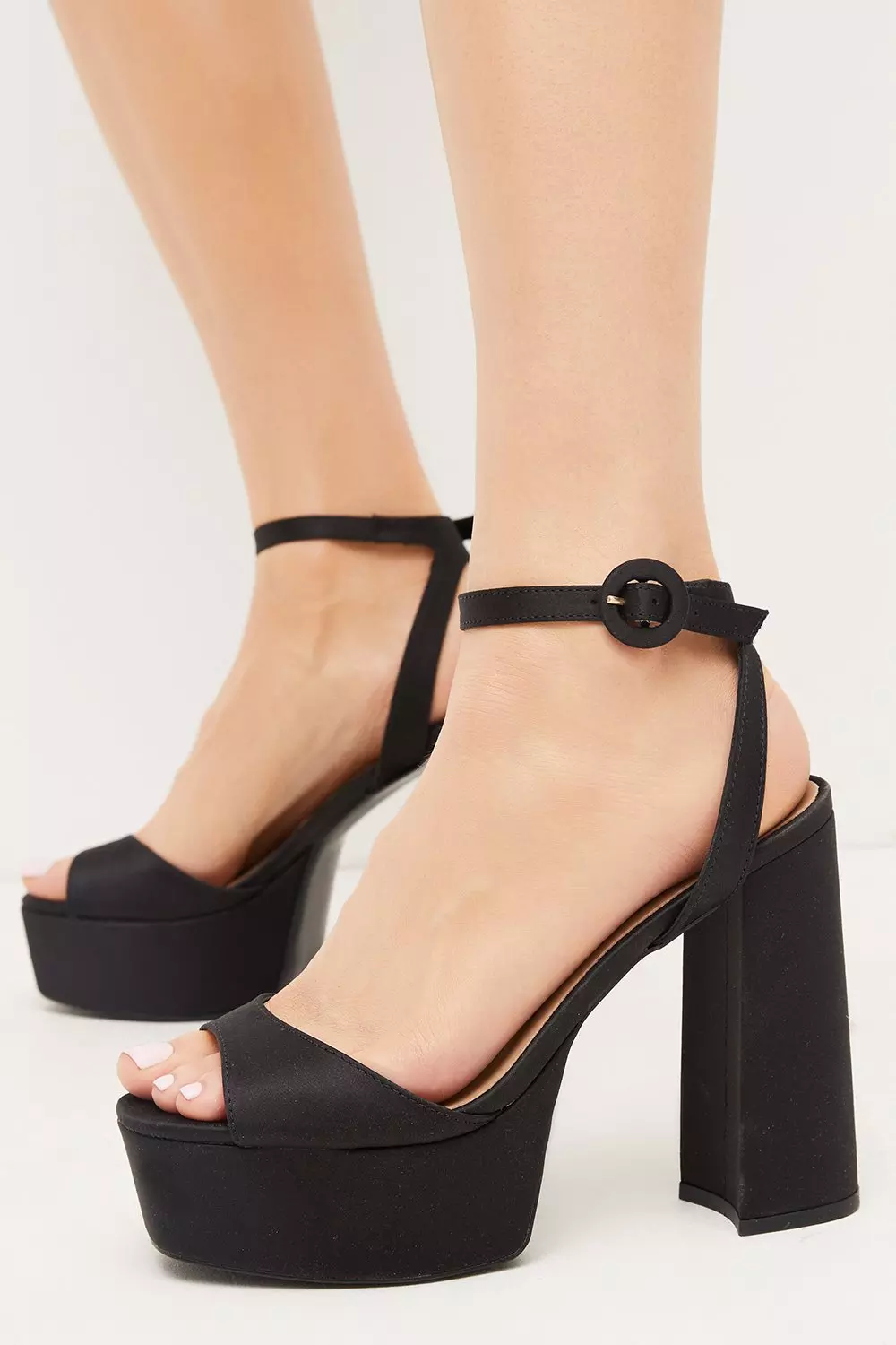 Karen millen woven hot sale heeled sandals