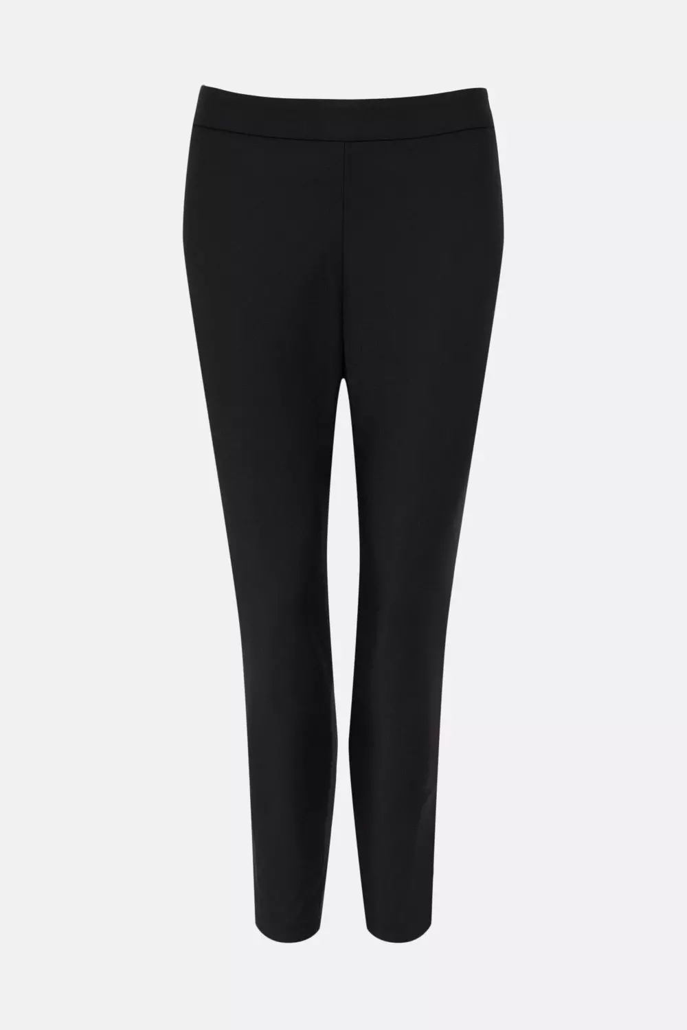 Petite Essential Techno Woven Crop Trouser | Karen Millen