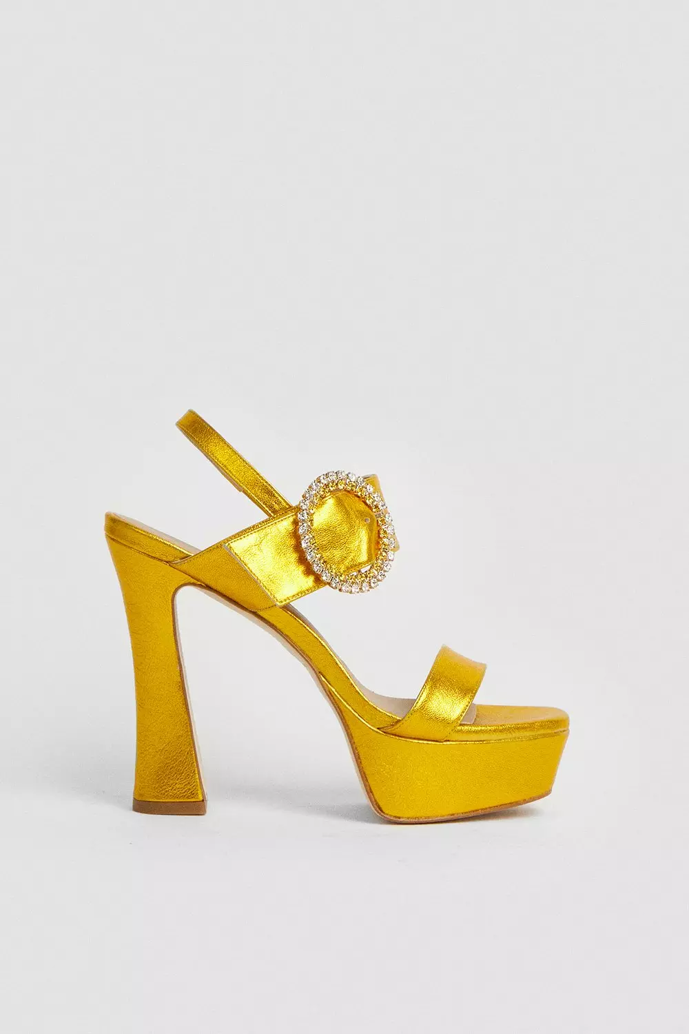 Karen millen gold on sale heels