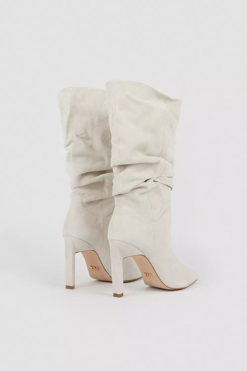 Mid calf hot sale scrunch boots