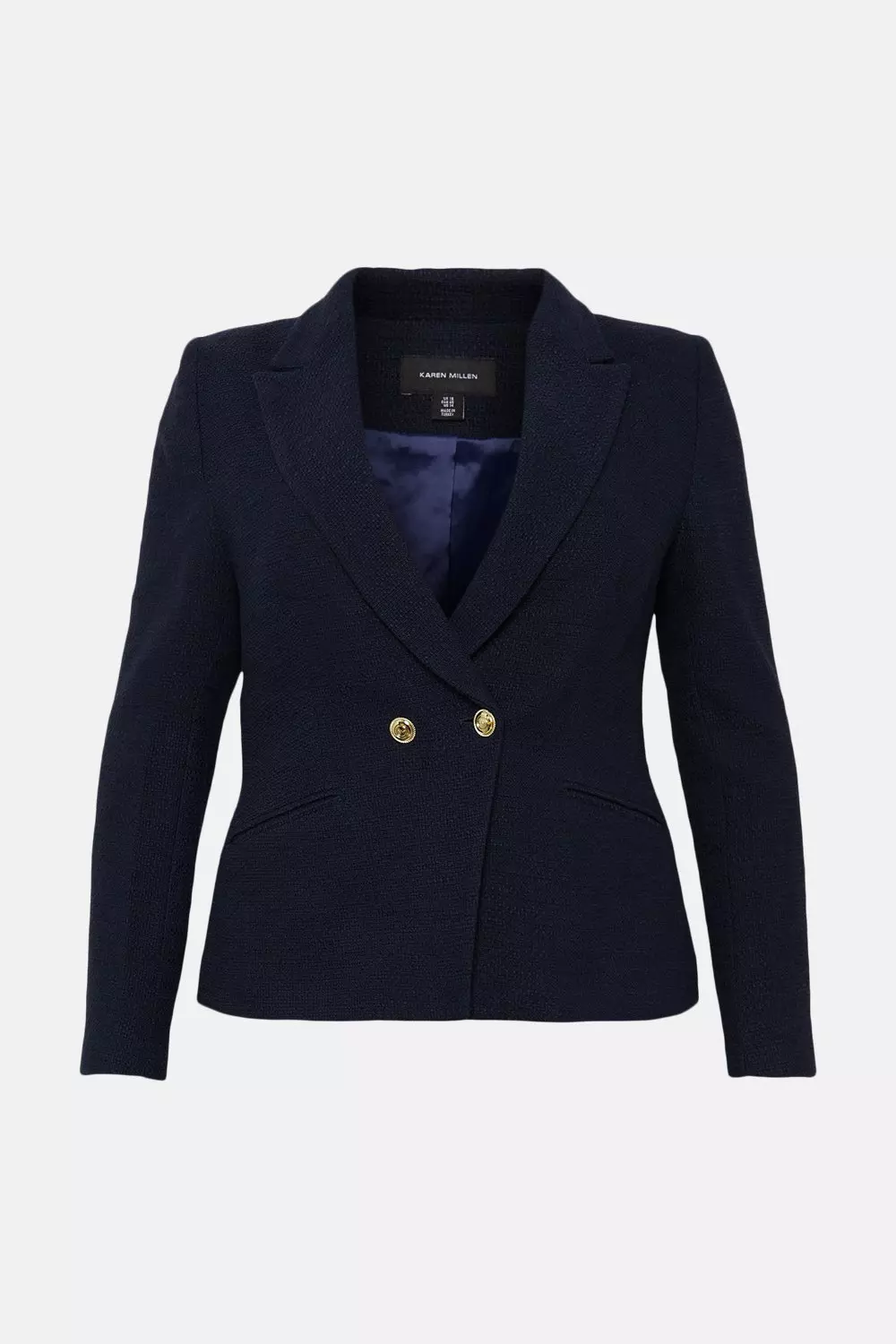 Karen millen navy blazer sale