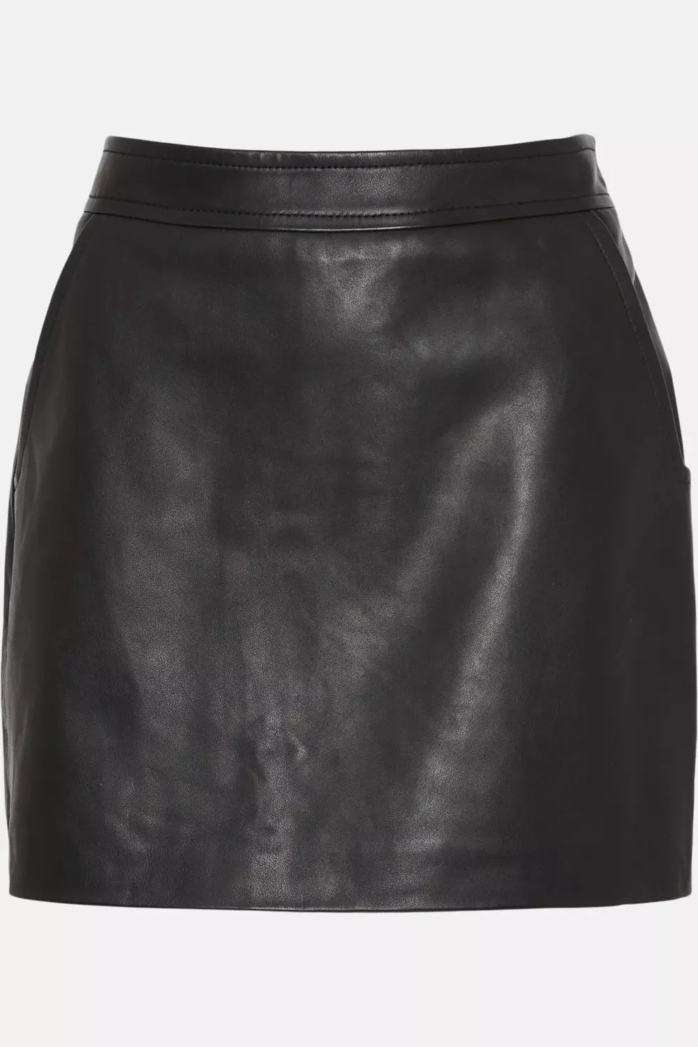 Karen millen clearance leather mini skirt