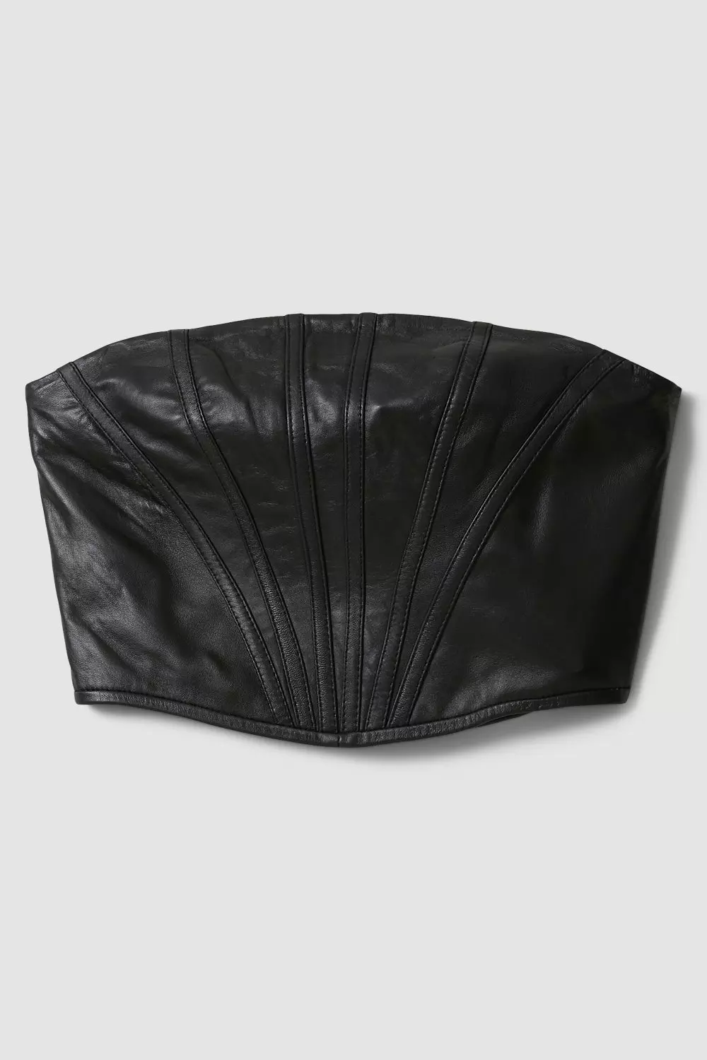 Lydia Millen Leather Corset Top | Karen Millen