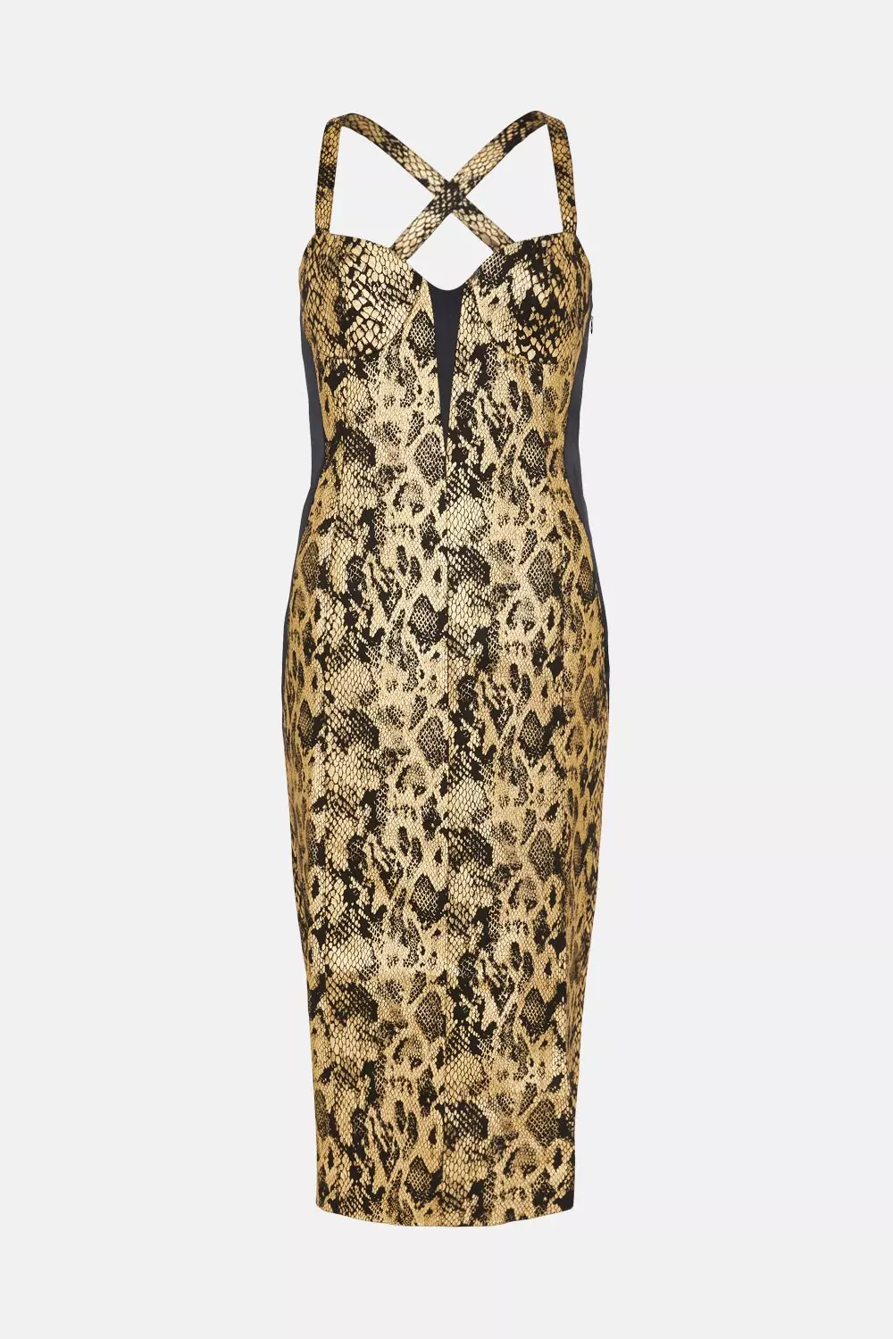 Karen millen snakeskin on sale dress