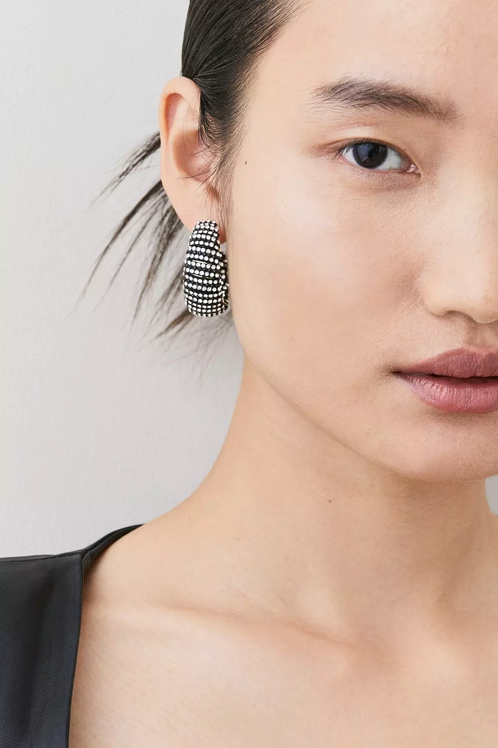 Karen millen sale hoop earrings