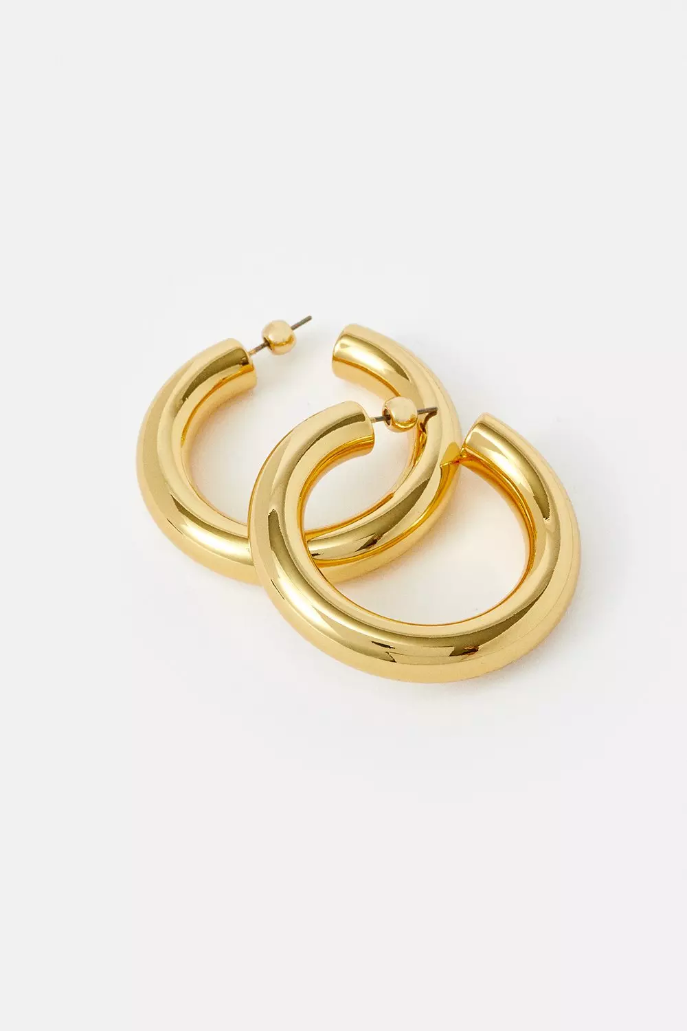 Gold Drop Ear Cuff Earrings