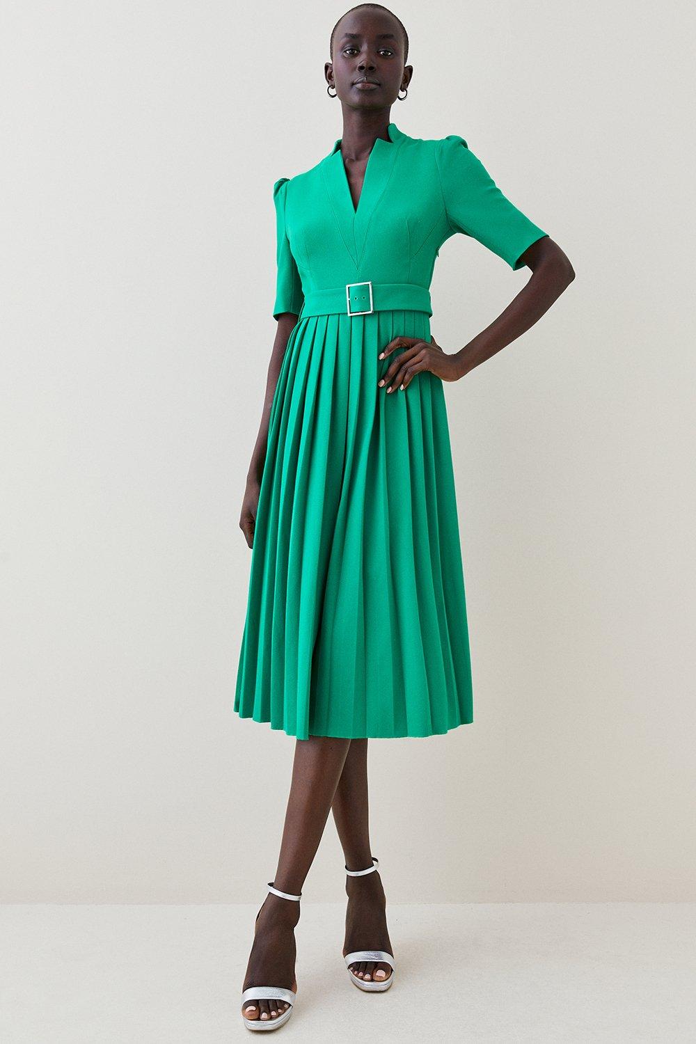 Emerald green hotsell occasion dress uk