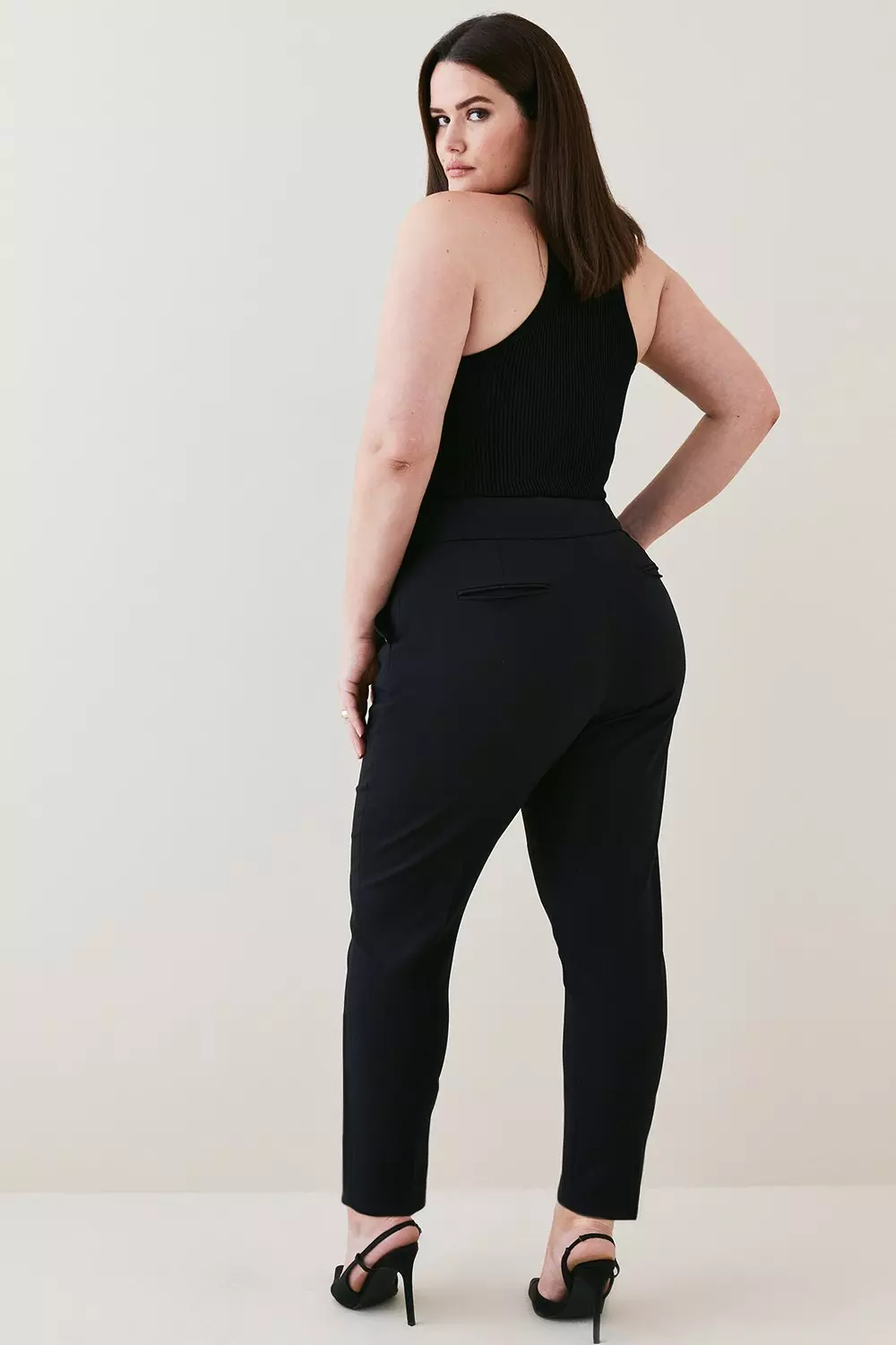 Plus size clearance slim leg pants