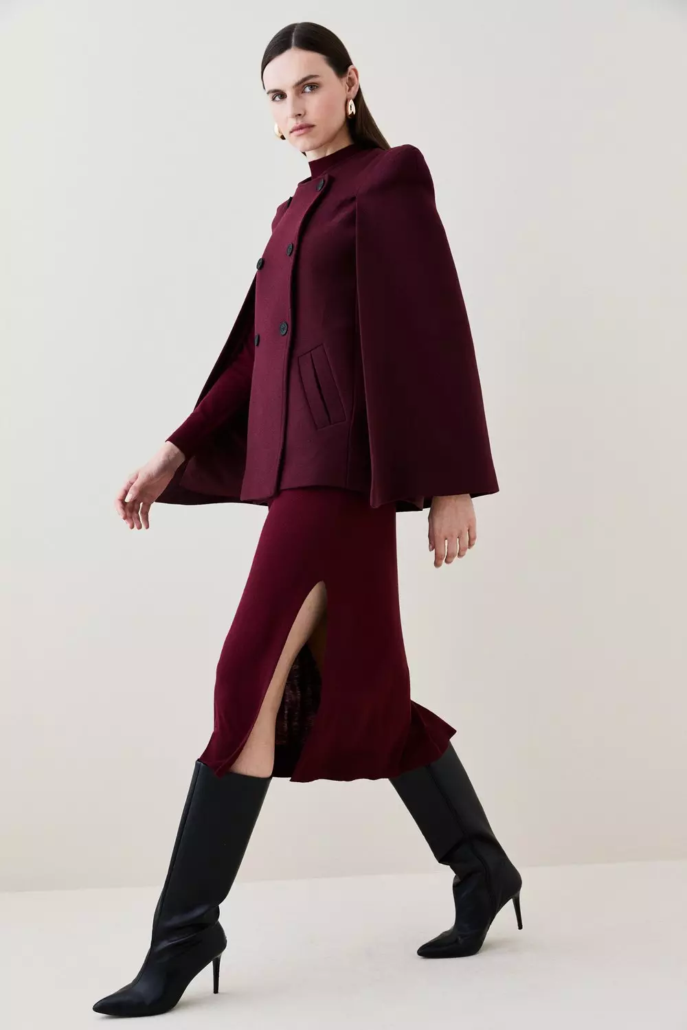 Karen millen 2025 cape coat