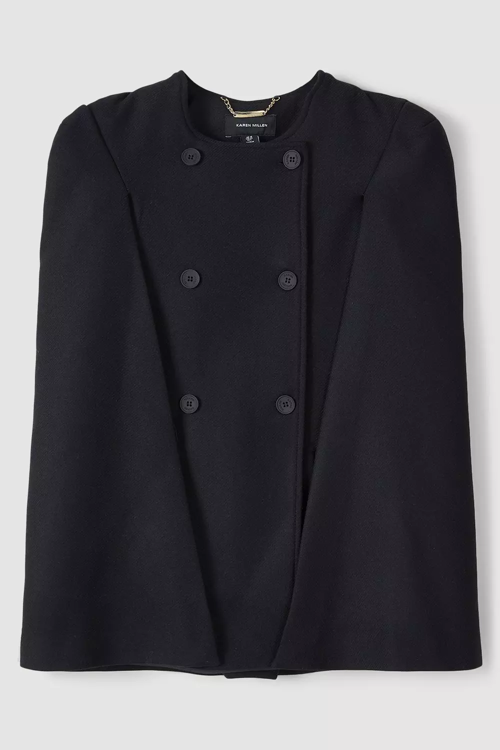 Cape hotsell coat black