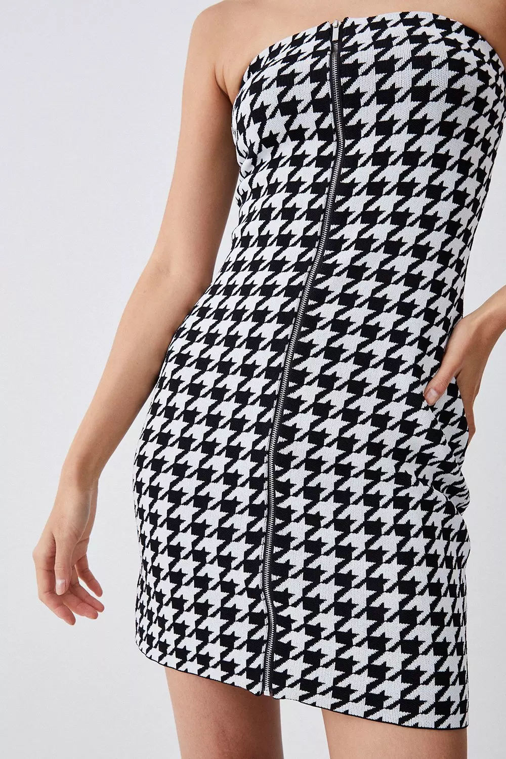 Dogtooth on sale mini dress