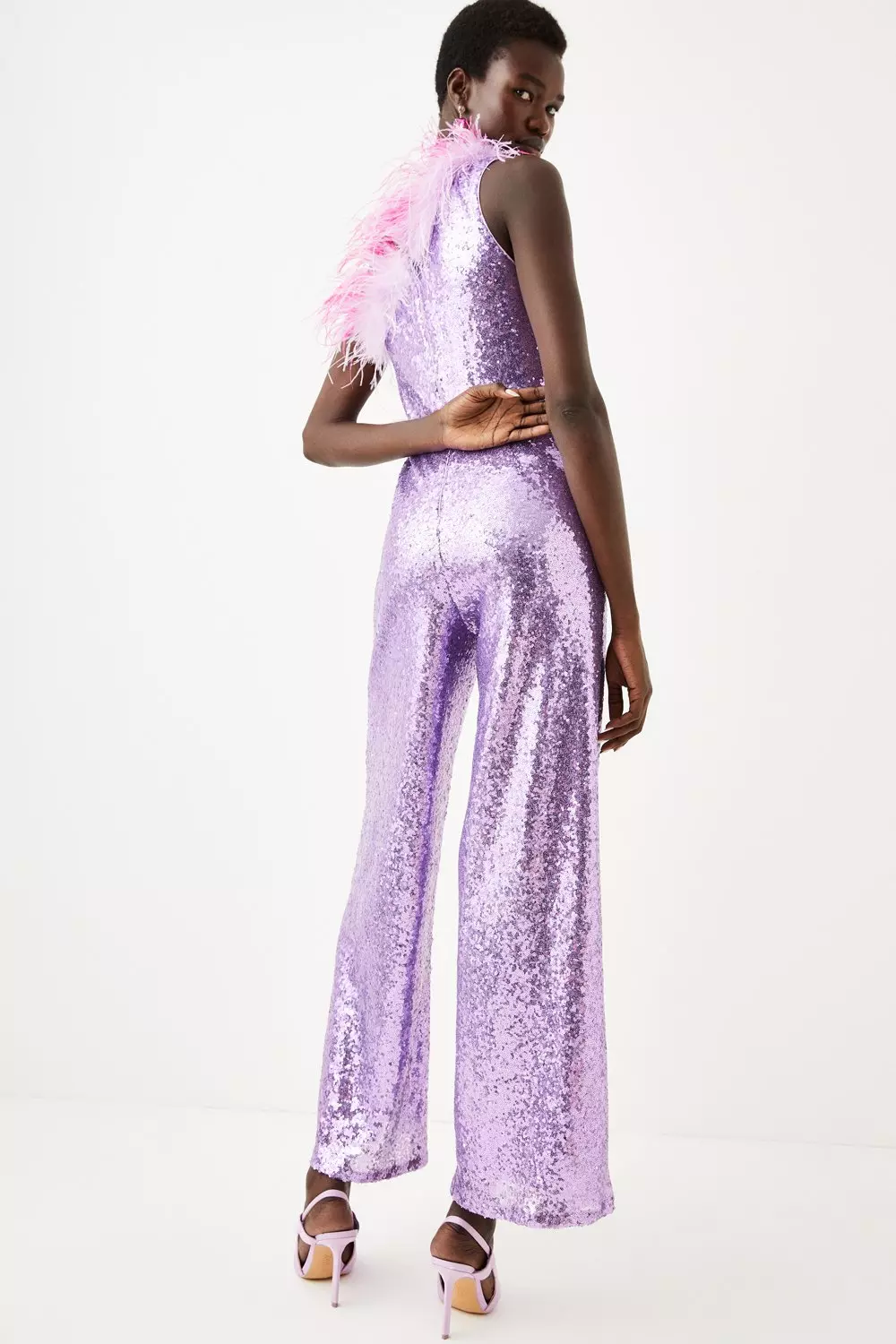 Zara 2024 sequin jumpsuit