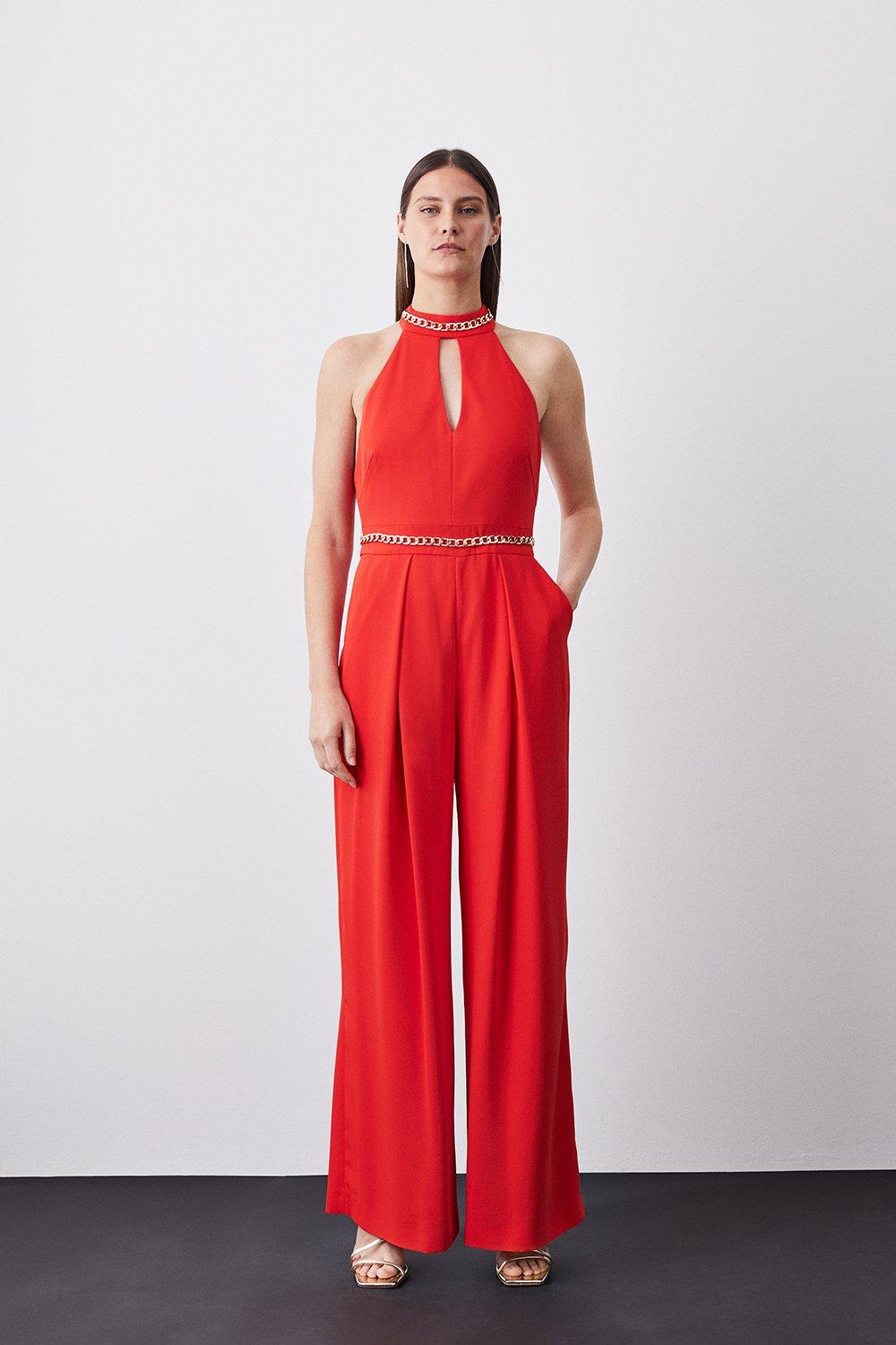 Dress barn clearance red jumpsuit