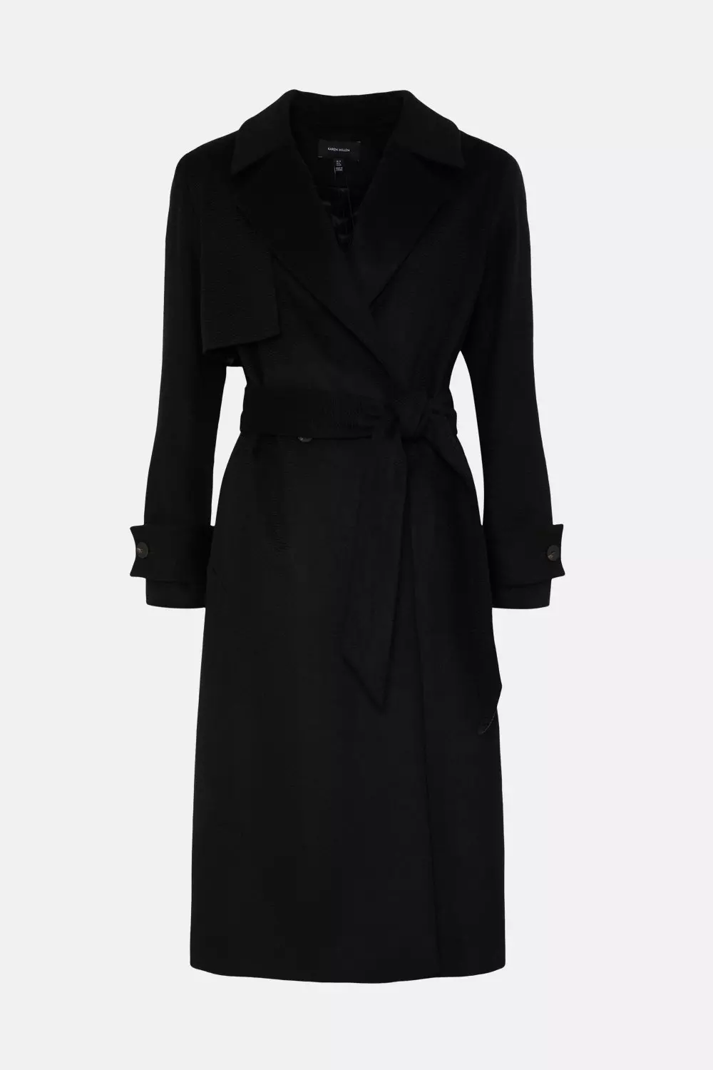 Dkny belted cheap trench coat