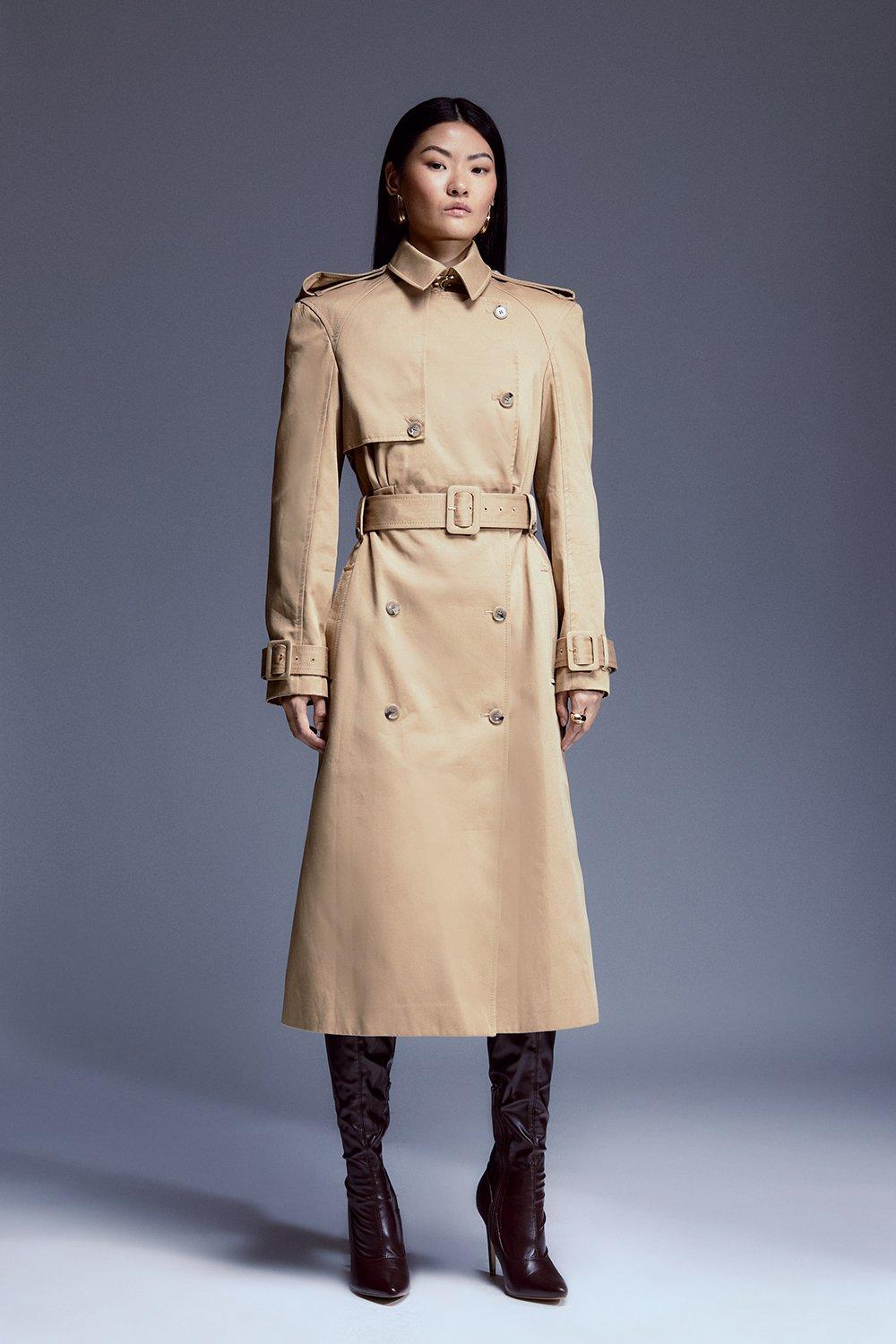 Karen millen trench coat hot sale dress