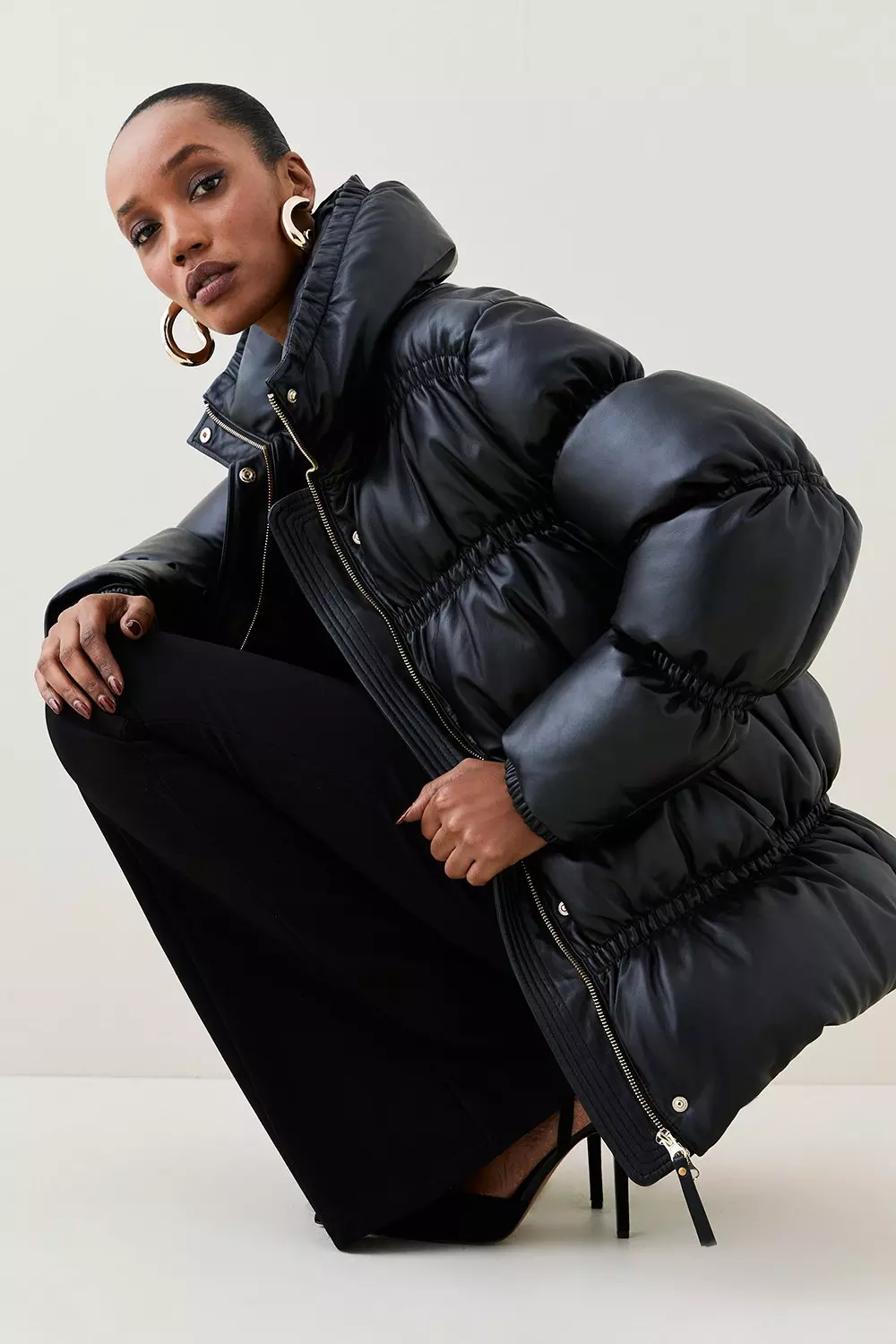 Karen millen cheap puffa coat