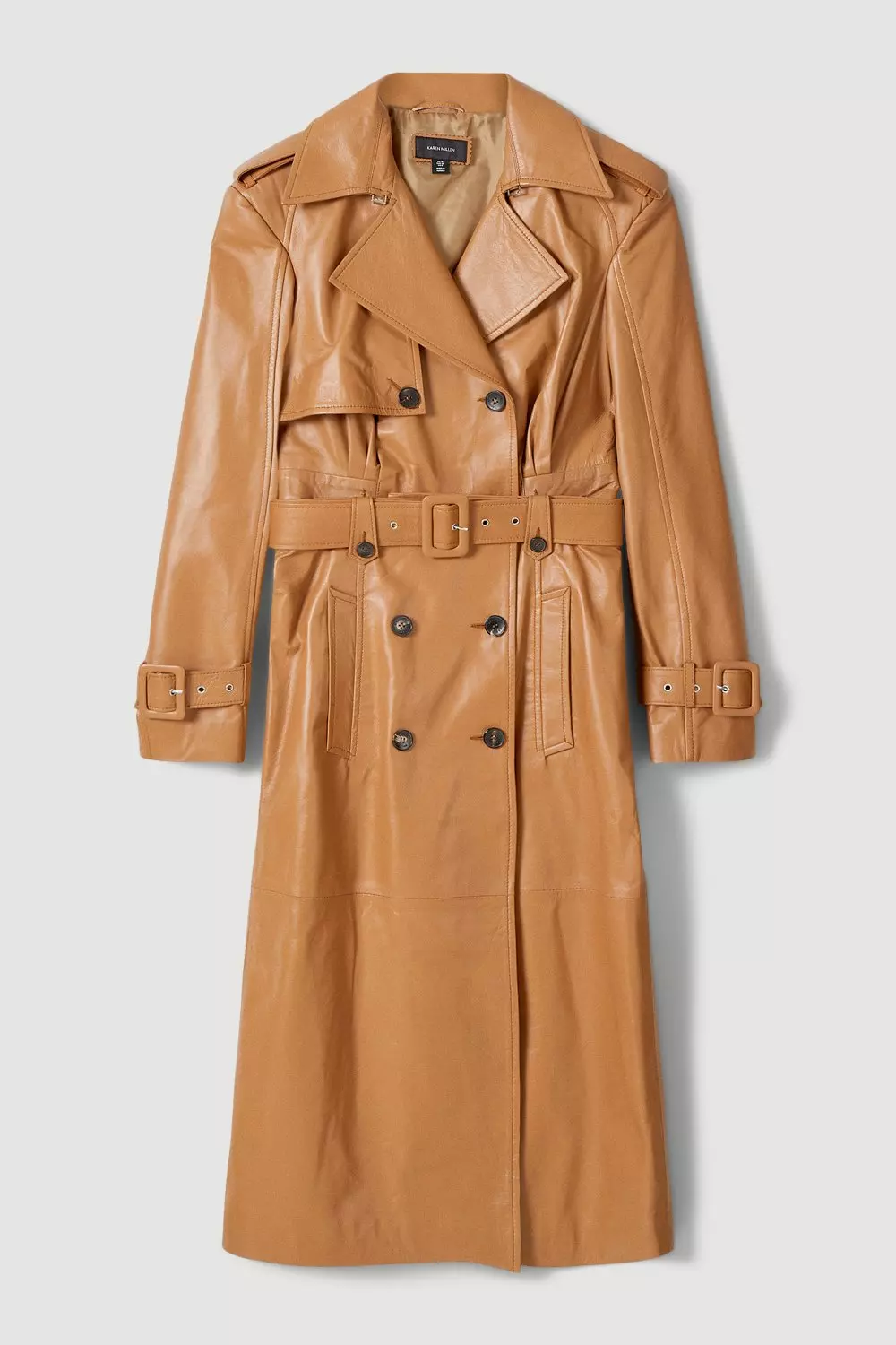 Karen millen outlet leather trench coat