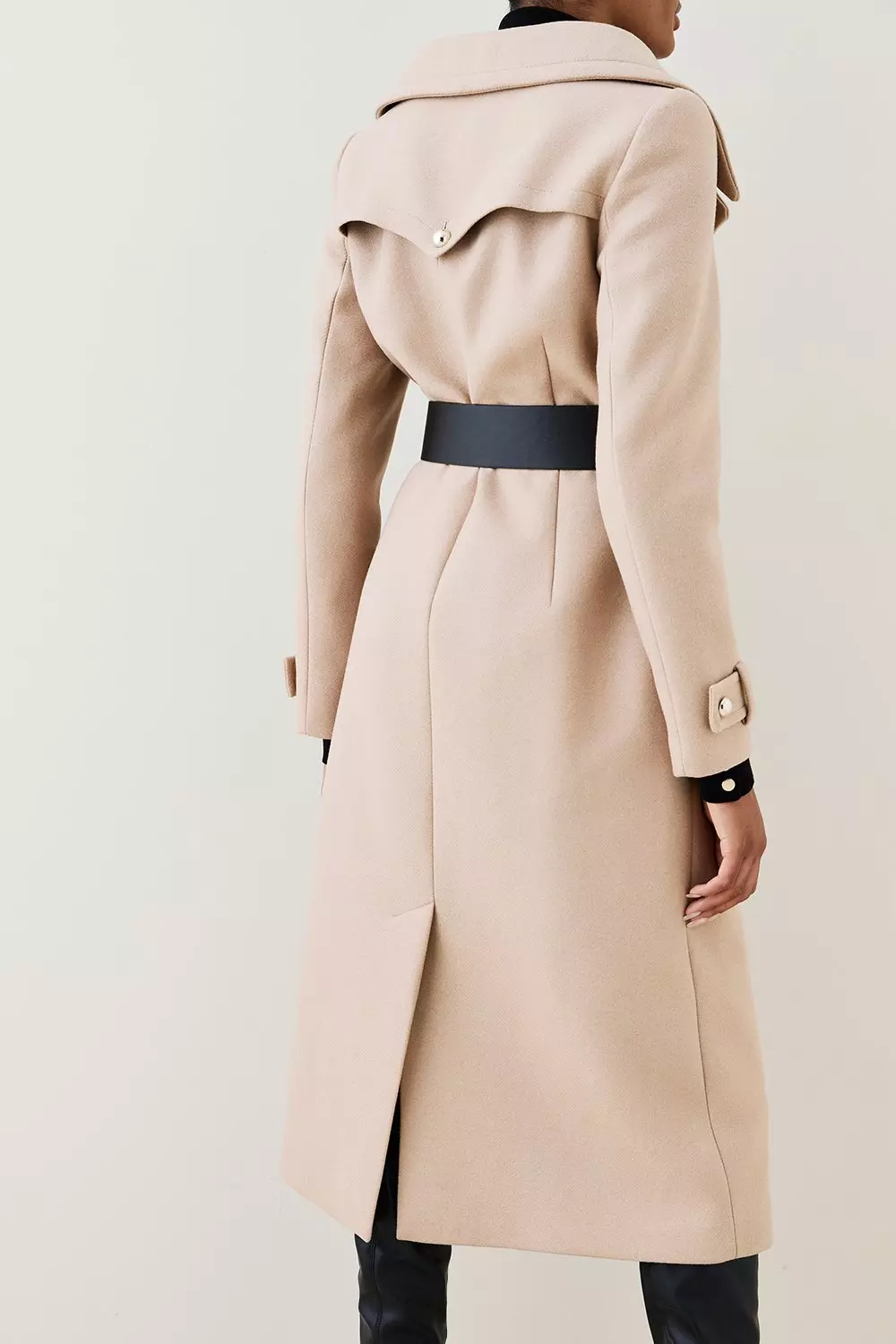 Karen millen hot sale military coat