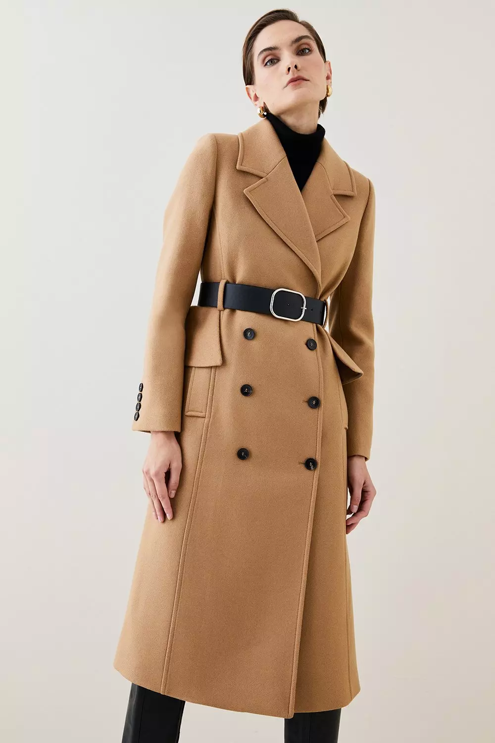 Karen millen camel store coat