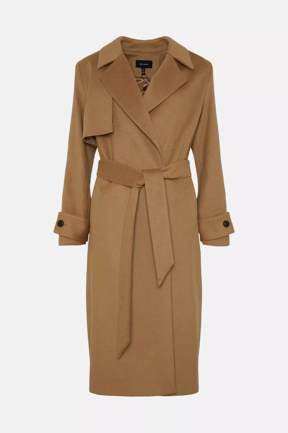 Ever New Petite belted trench coat in camel