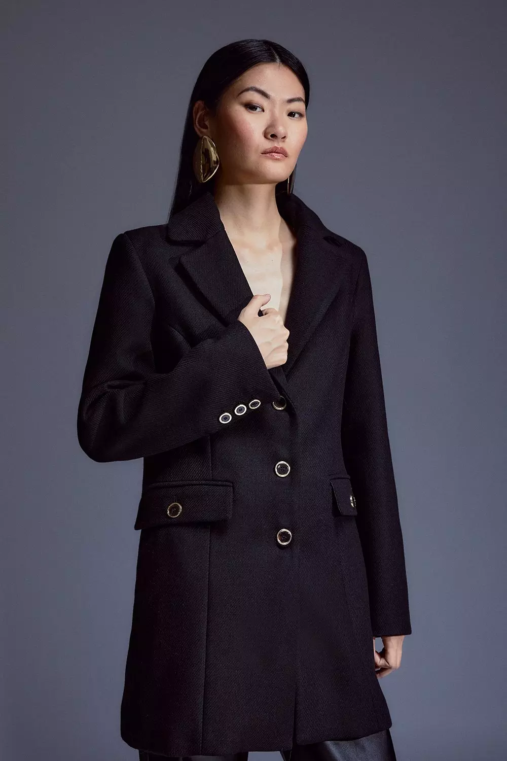 Short hot sale coat womens