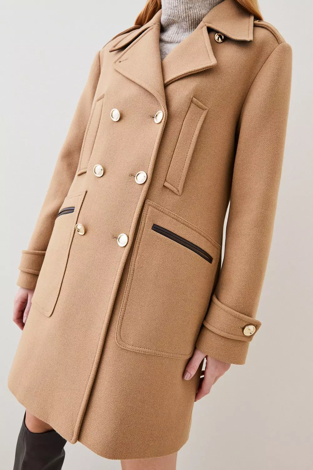 Camel hot sale coat wallis