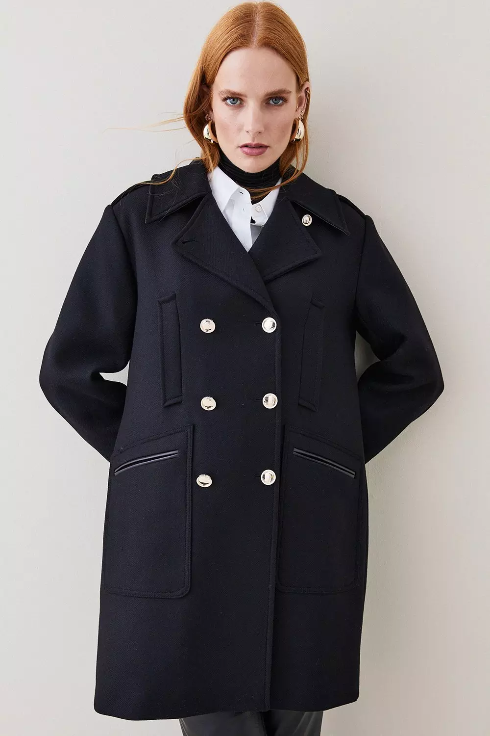 Gray on sale womens peacoat