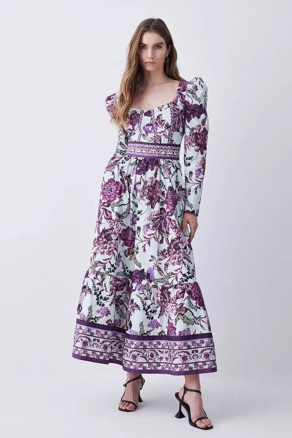 Karen millen hotsell lilac dress