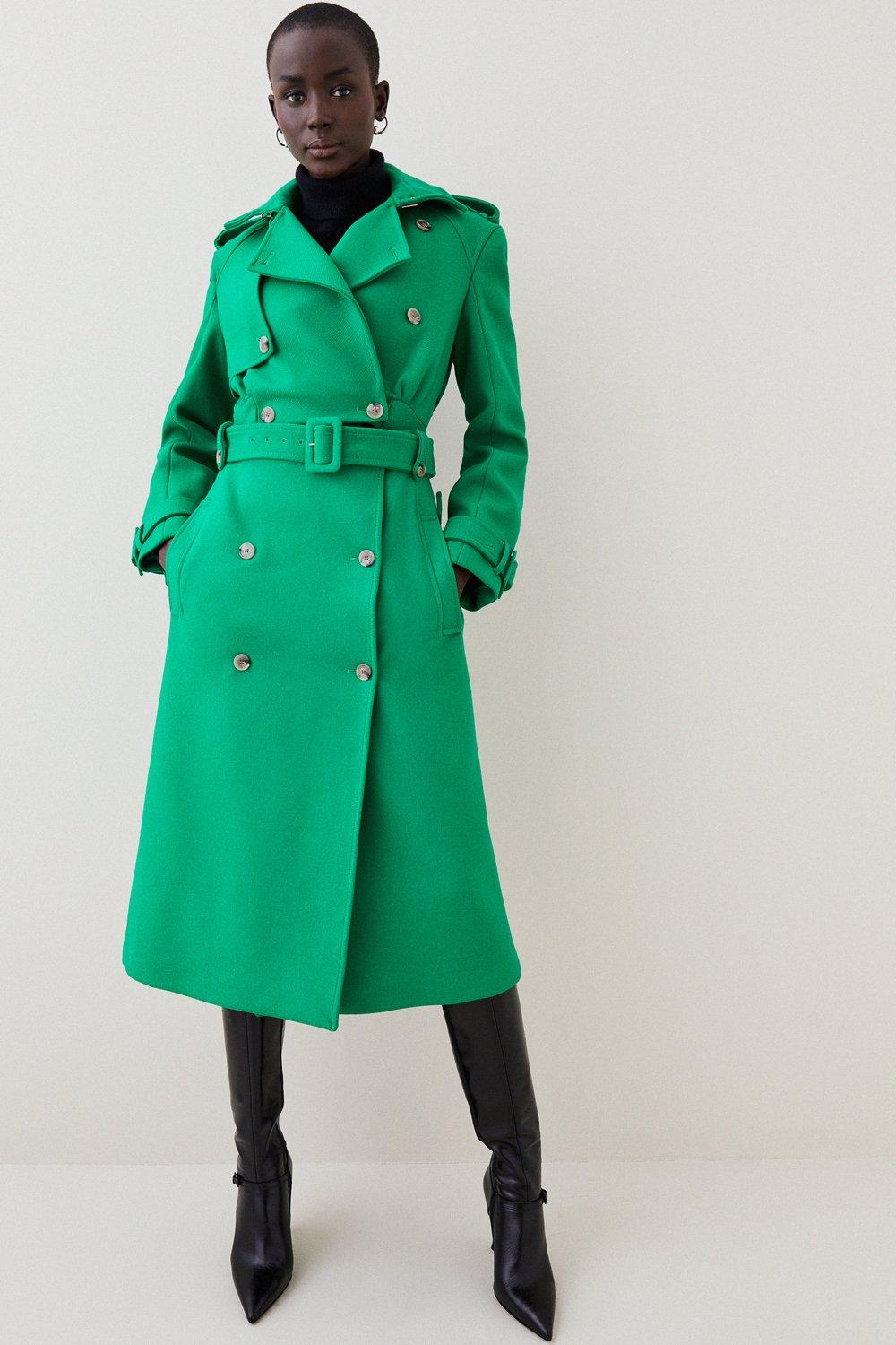 eaphi multi way volume trench coat - アウター